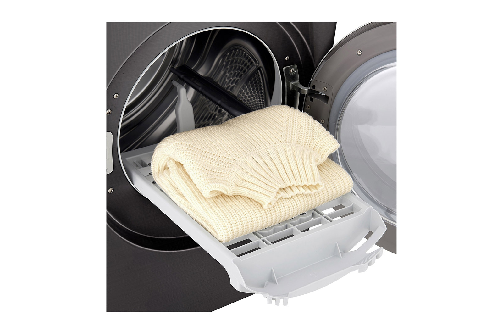 LG DVH9-08B tumble dryer Freestanding Front-load – image 9