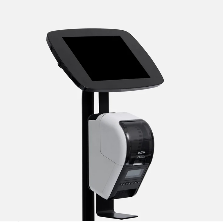 Bouncepad Floorstanding with Brother Printer mount supporto antifurto per tablet 20,1 cm (7.9") Nero