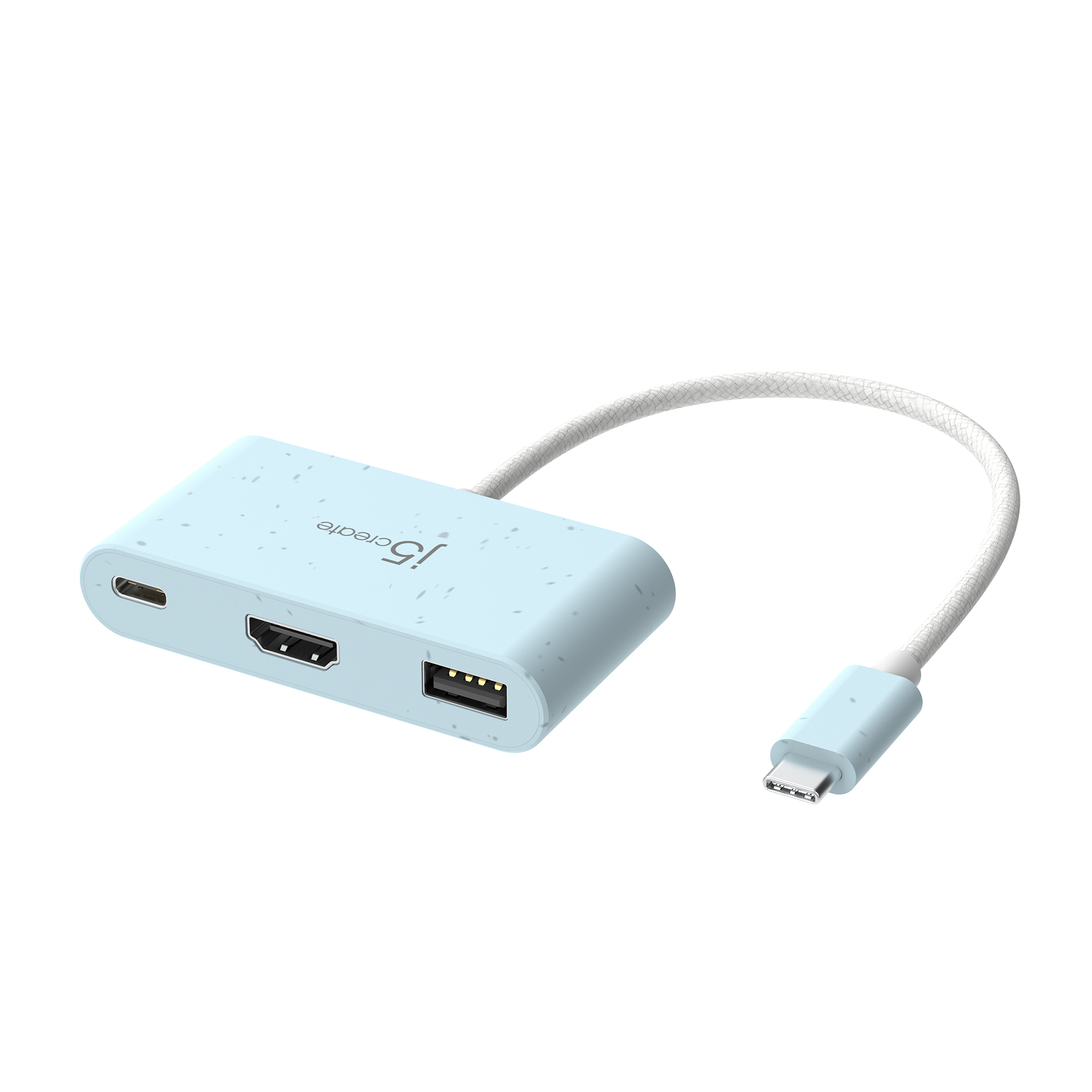 j5create JCA379EC - USB-C® to HDMI™ & USB™ Type-A with Power Delivery – image 2