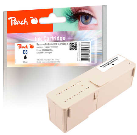 Peach 316483 ink cartridge 1 pc(s) Compatible Standard Yield Black