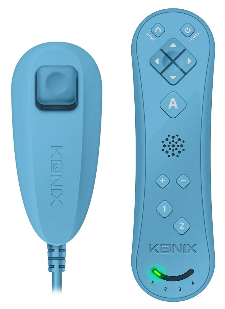 Konix 61881194719 Gaming Controller Blue Special Nintendo Wii U, Wii – image 1