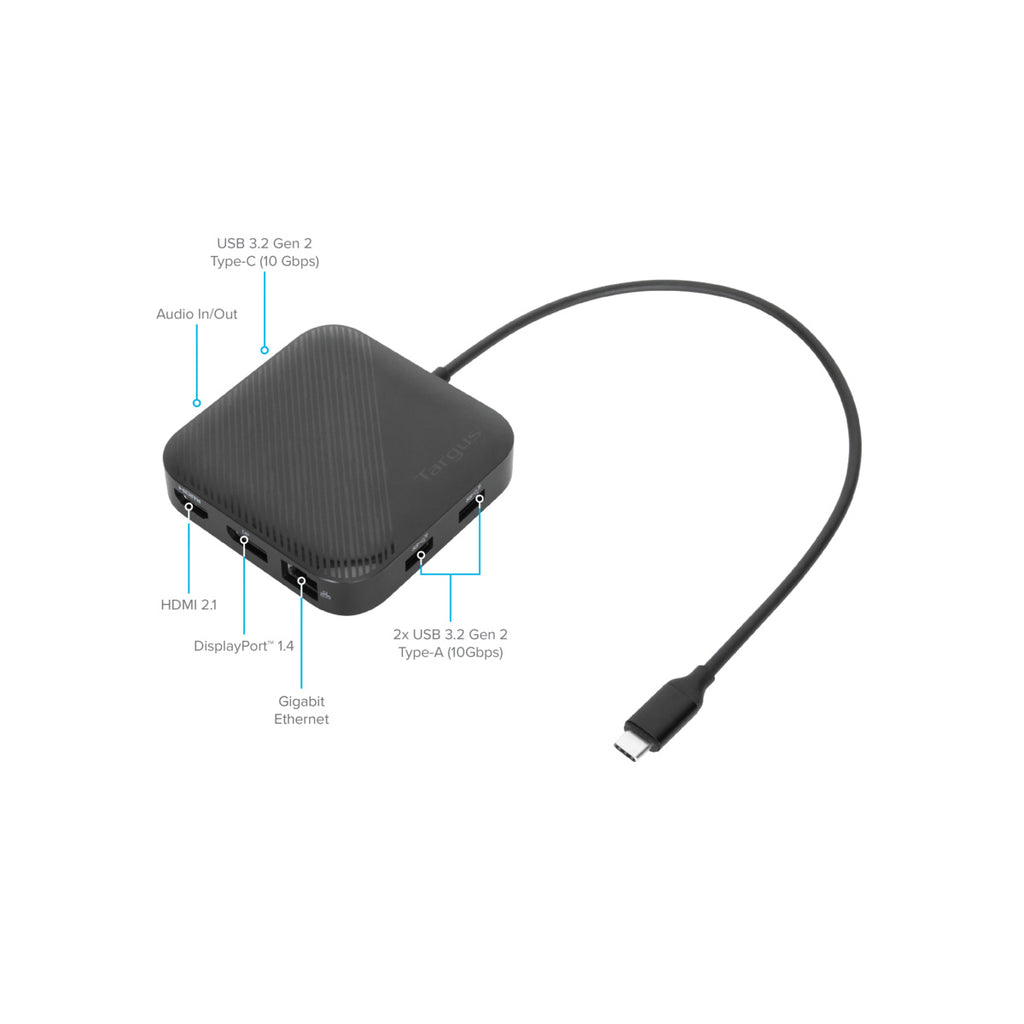 Targus DOCK425GLZ laptop dock/port replicator Wired USB4 Black – image 4