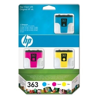 HP 363 Ink Cartridges 3-pack with Vivera Inks