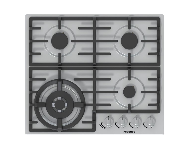 Hisense GM663XUK hob Stainless steel Built-in