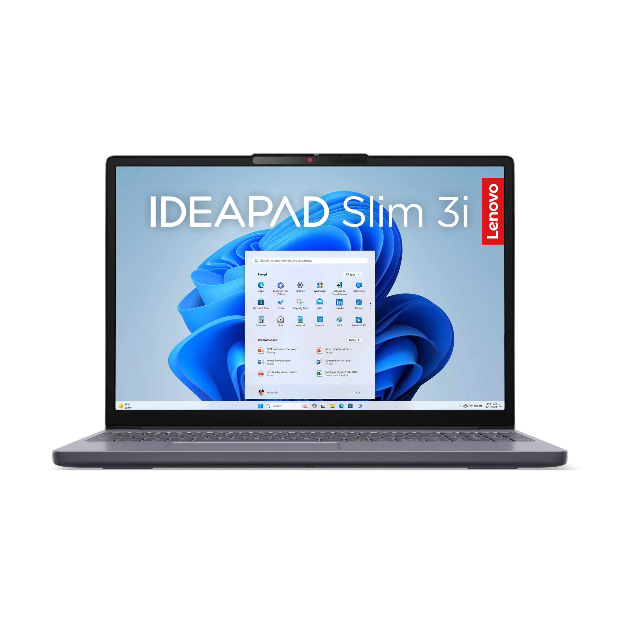 NOTEBOOK IDEAPAD SLIM 3 I7 16/512GB 15.3" IPS …