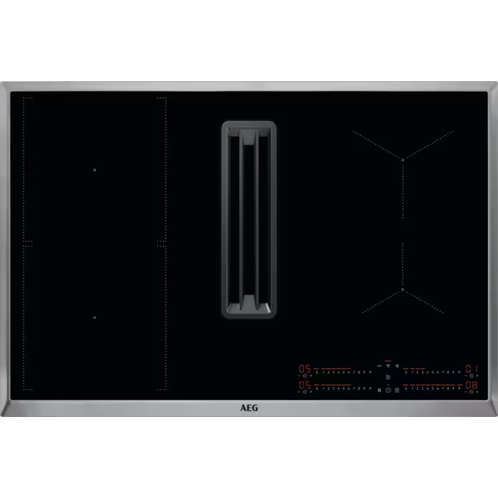 AEG COLI84FHXB Black, Stainless steel Built-in