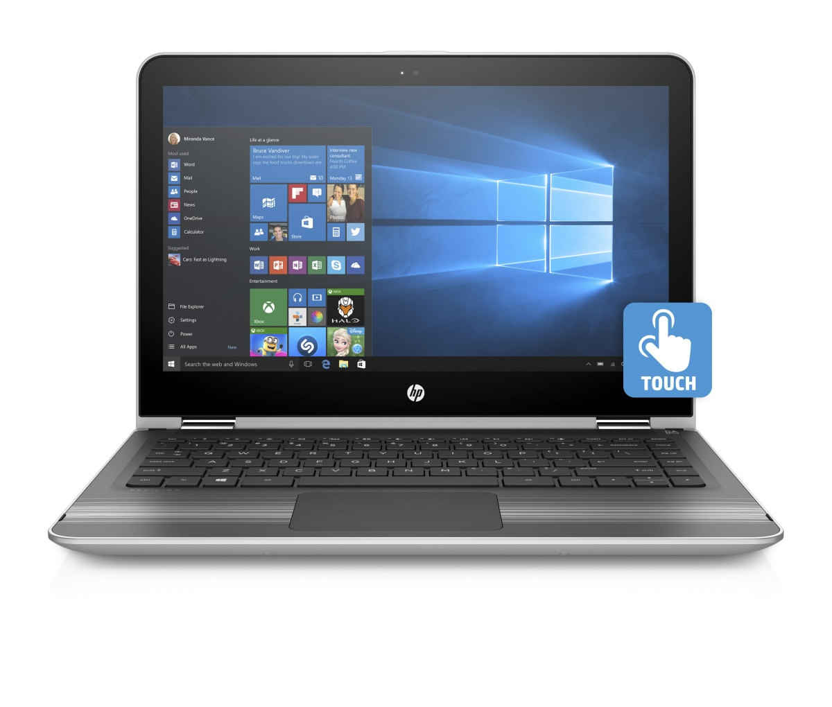HP Pavilion x360 11-u027tu Intel® Core™ i3 i3-6100U Hybrid (2-in-1) – image 1