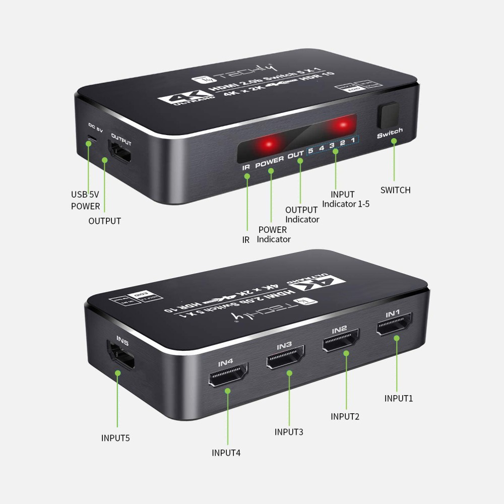 Techly IDATA HDMI2-4K5160B – image 4