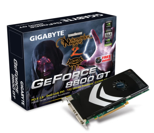 GIGABYTE GeForce 8800GT 512MB