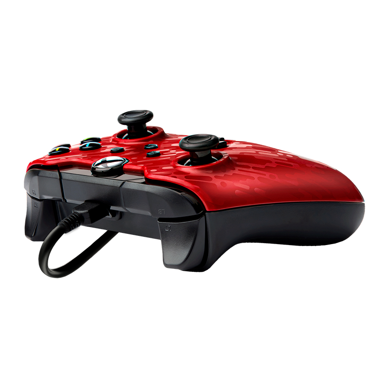PDP 049-012-EU-CMRD Gaming Controller Red USB Gamepad Analogue / Digital PC, Xbox, Xbox One – image 5