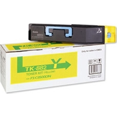 Kyocera TK-882Y toner cartridge 1 pc(s) Original Yellow