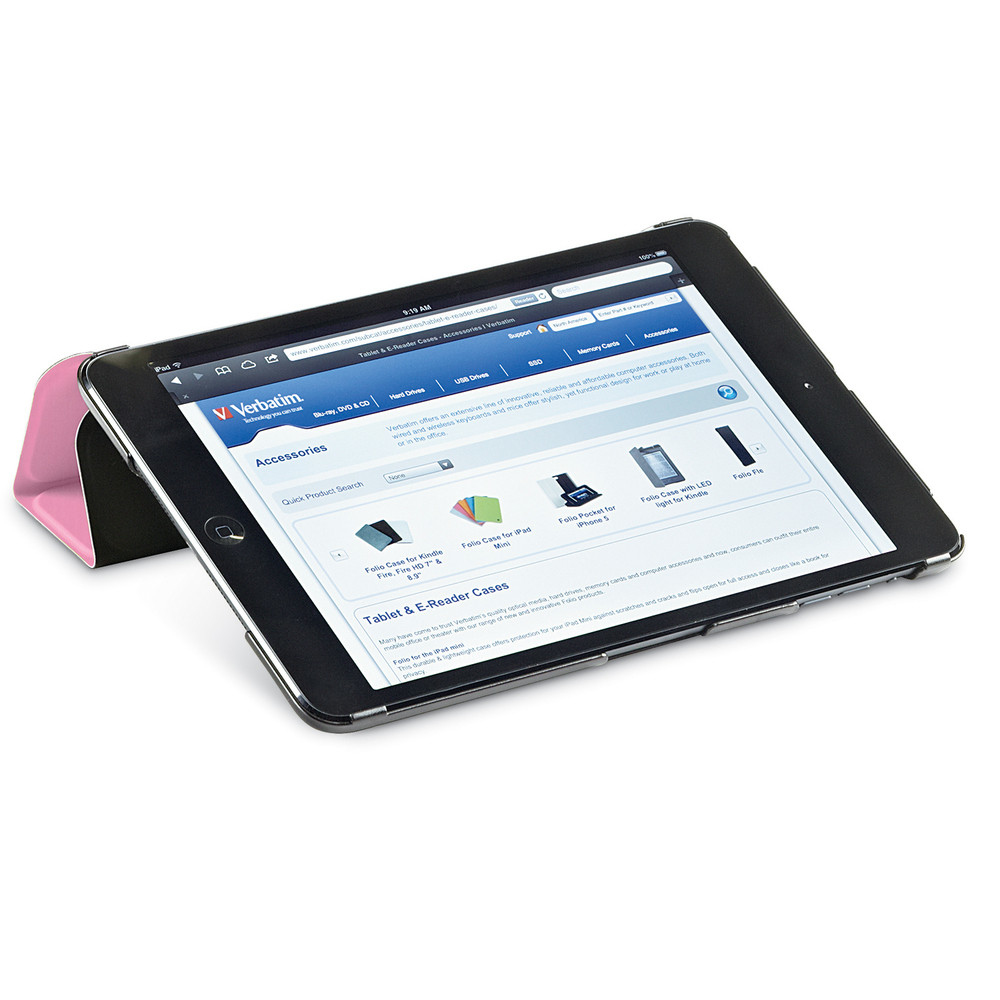 Verbatim 98371 tablet case Folio Pink – image 4