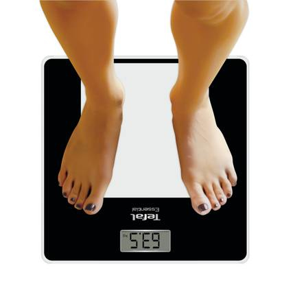 Tefal ESSENTIAL Rectangle Blue, Grey Electronic personal scale – image 4