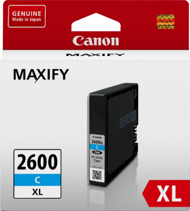 Canon PGI2600XLC ink cartridge Original Cyan
