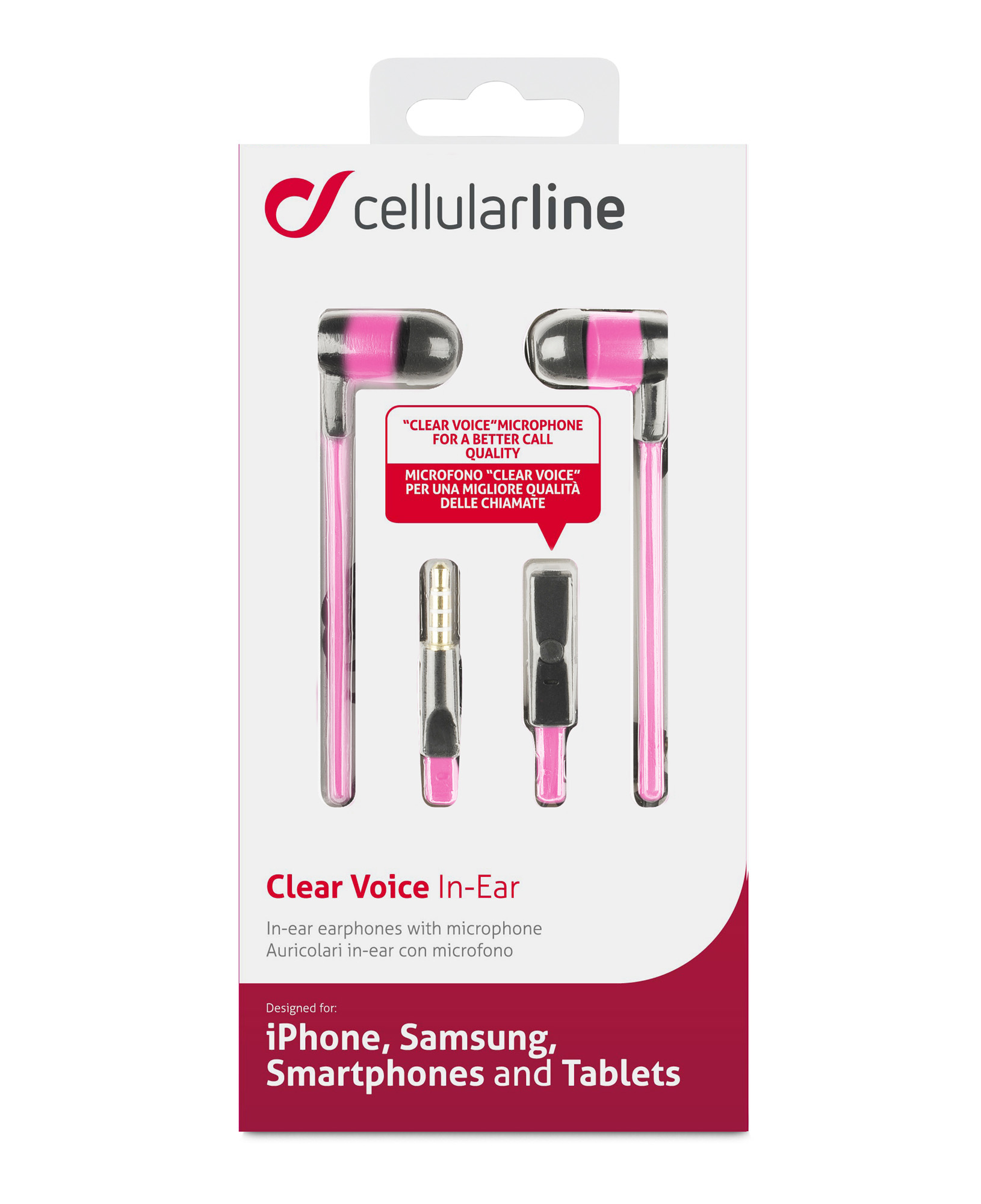 Cellularline Clear Voice Stereo In Ear - Universal – image 2