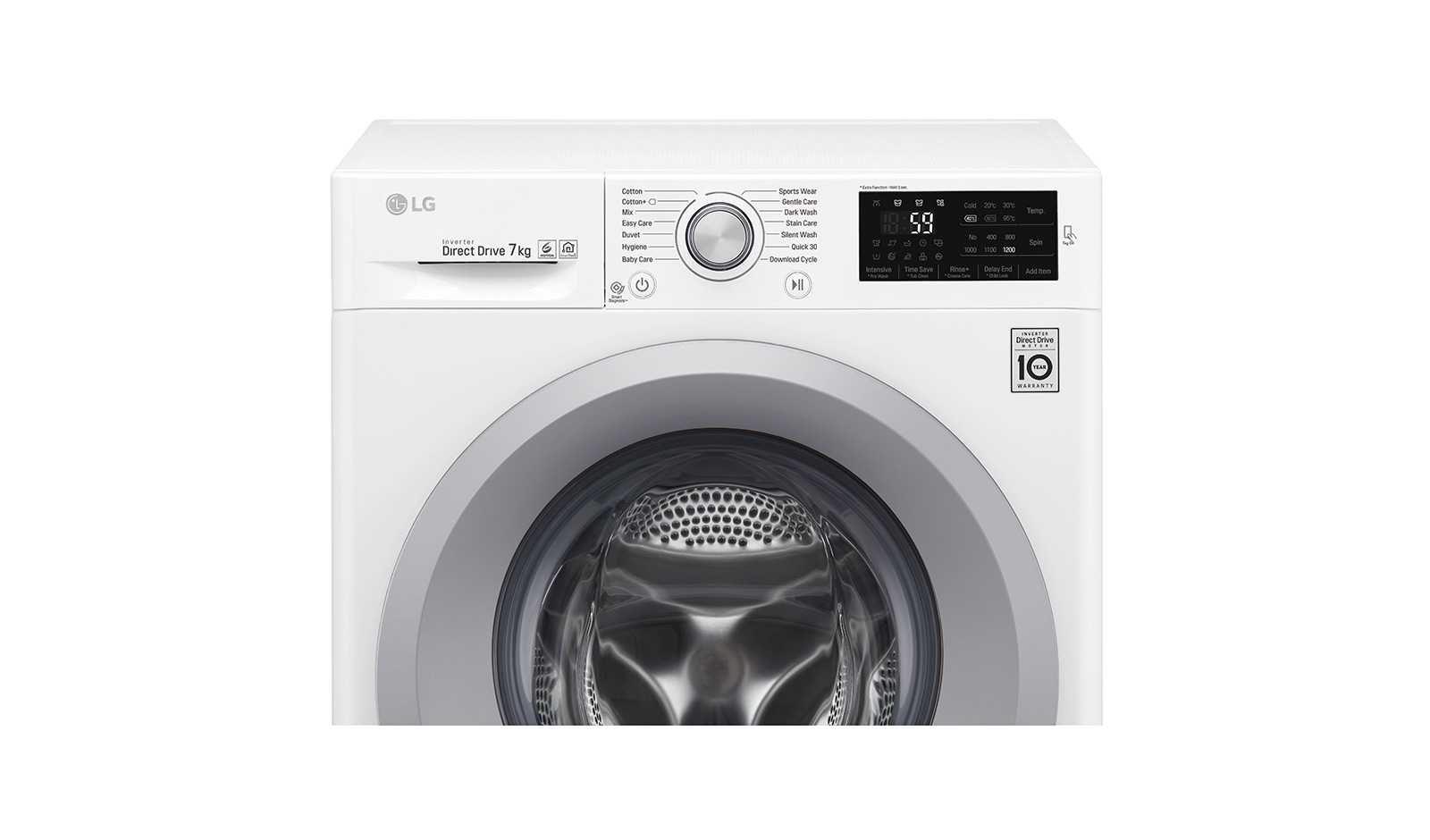 LG F2J5QN4W washing machine Front-load – image 4