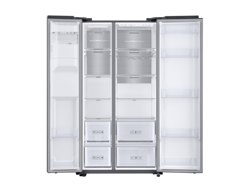 Samsung RS68N8242SL side-by-side refrigerator Freestanding – image 4