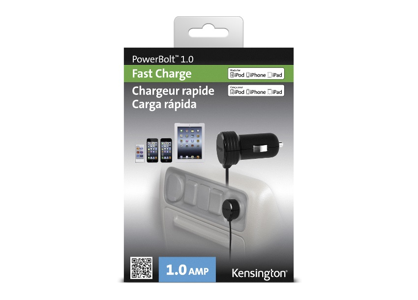 Kensington PowerBolt power adapter/inverter Auto Black – image 5