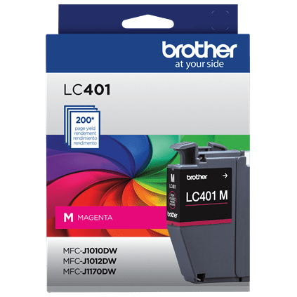 Brother LC401MS ink cartridge 1 pc(s) Original Standard Yield Magenta – image 1