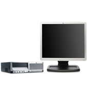 HP Compaq dc7600 Small Form Factor PC (EJ646ET) and 19" Monitor