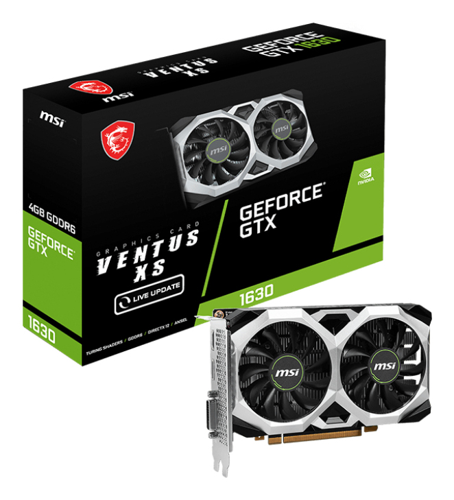 MSI GeForce GTX 1630 VENTUS XS 4G