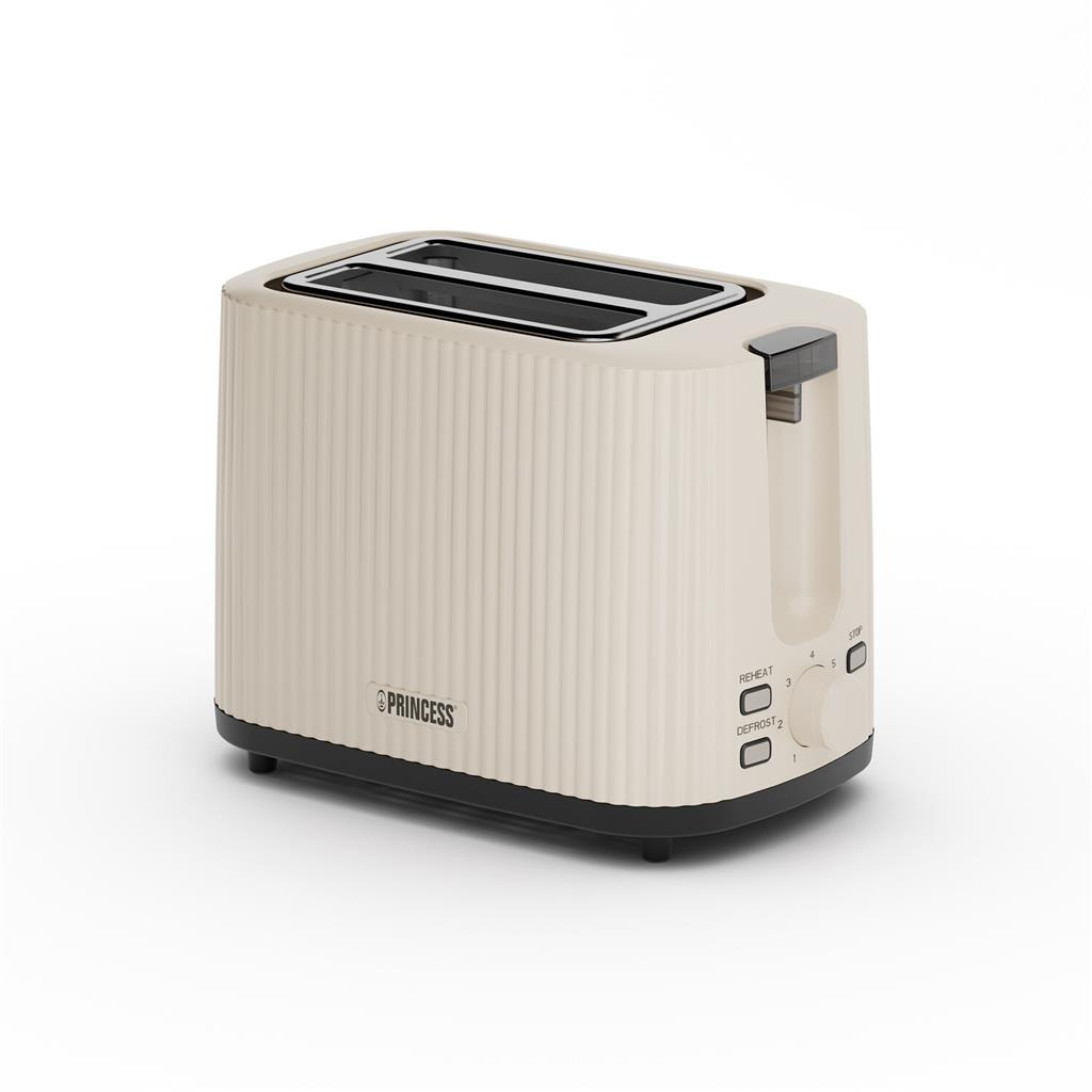 Princess 142337 7 2 fetta/e 930 W Beige