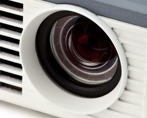 3M MP410 Standard throw projector 300 ANSI lumens WXGA (1280x800) Grey, White – image 3