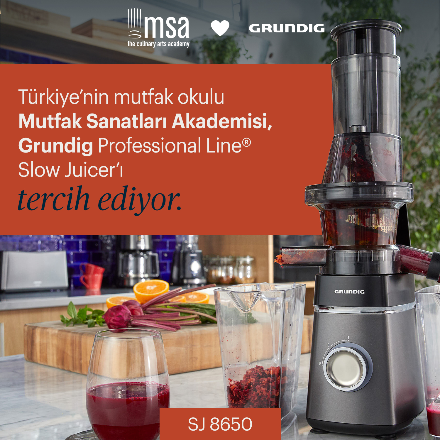 Grundig SJ 8650 Professional Line Slow Juicer - Soğuk Sıkım Sebze&Meyve Sıkacağı – image 4