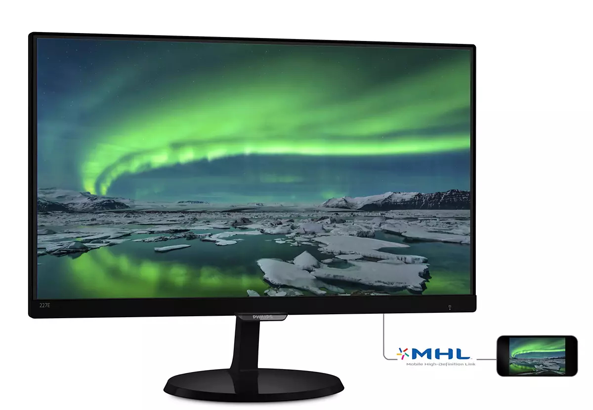 Philips E Line 227E7QDSB/11 computer monitor – image 3