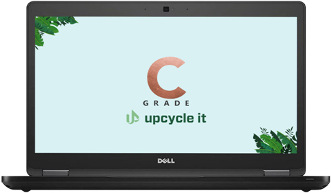 upcycle it Dell Latitude 5480 (Refurbished) C Intel® Core™ i5 i5-7300U Ноутбук 35,6 cm (14") HD 8 GB DDR4-SDRAM 256 GB Твердотельный накопитель (SSD) Windows 10 Pro Черный Северные страны