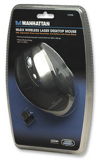 Manhattan 177375 mouse RF Wireless Laser 1600 DPI – image 7