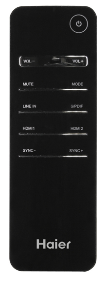 Haier SBEV40-SLIM soundbar speaker Black 2.1 channels – image 5