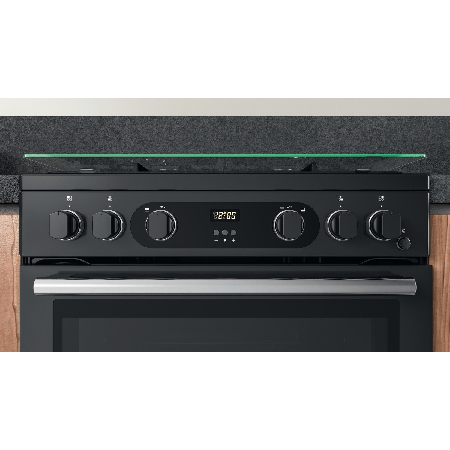 Hotpoint CD67G0C2CAUK cooker Freestanding cooker Gas Black – image 6