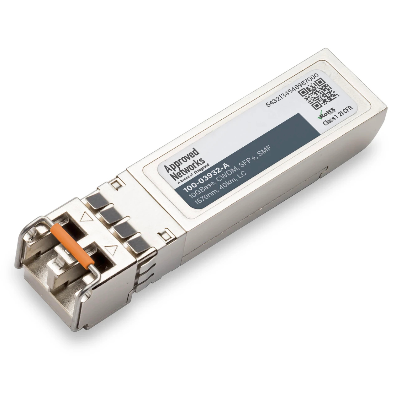 Legrand 100-03932-A network transceiver module Fiber optic 10 Mbit/s SFP+ 1570 nm