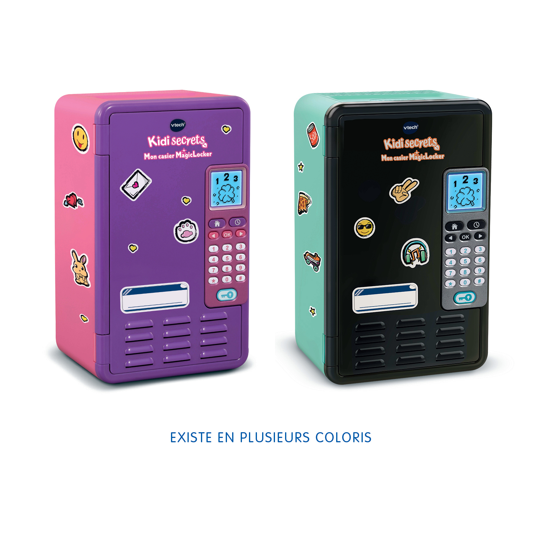 Resim VTech 80-554105 Mavi Plastik Kilitli Dolap 6-12 Yaş Erkek/Kız Çocuk