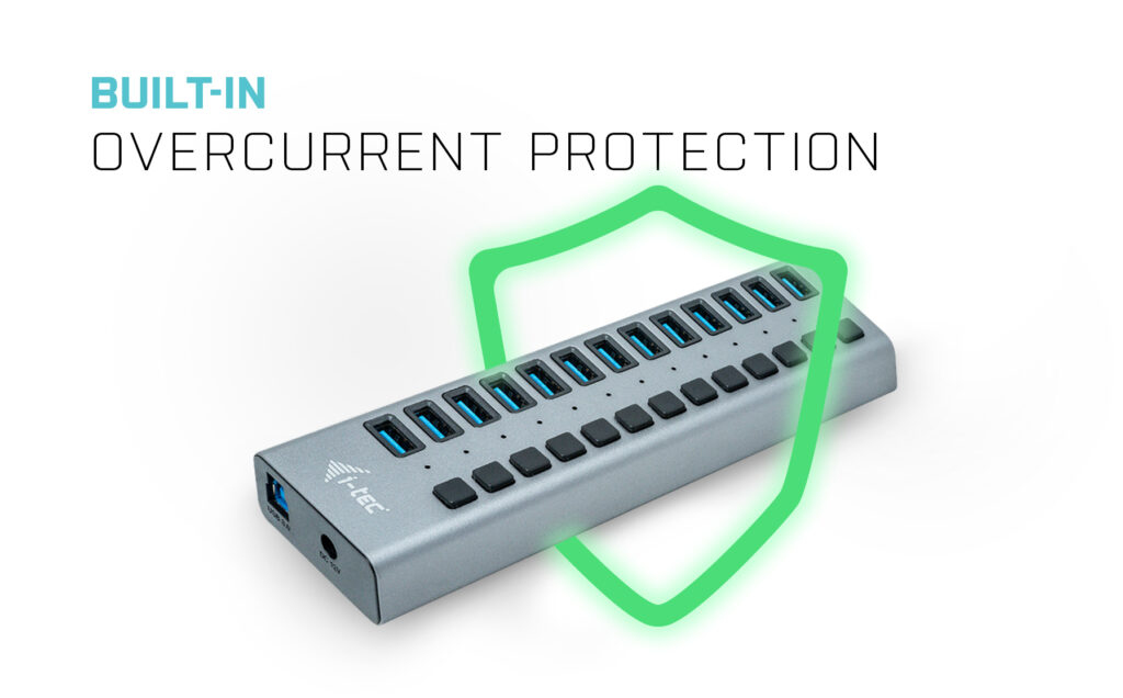i-tec USB 3.0 Charging HUB 13port + Power Adapter – image 7