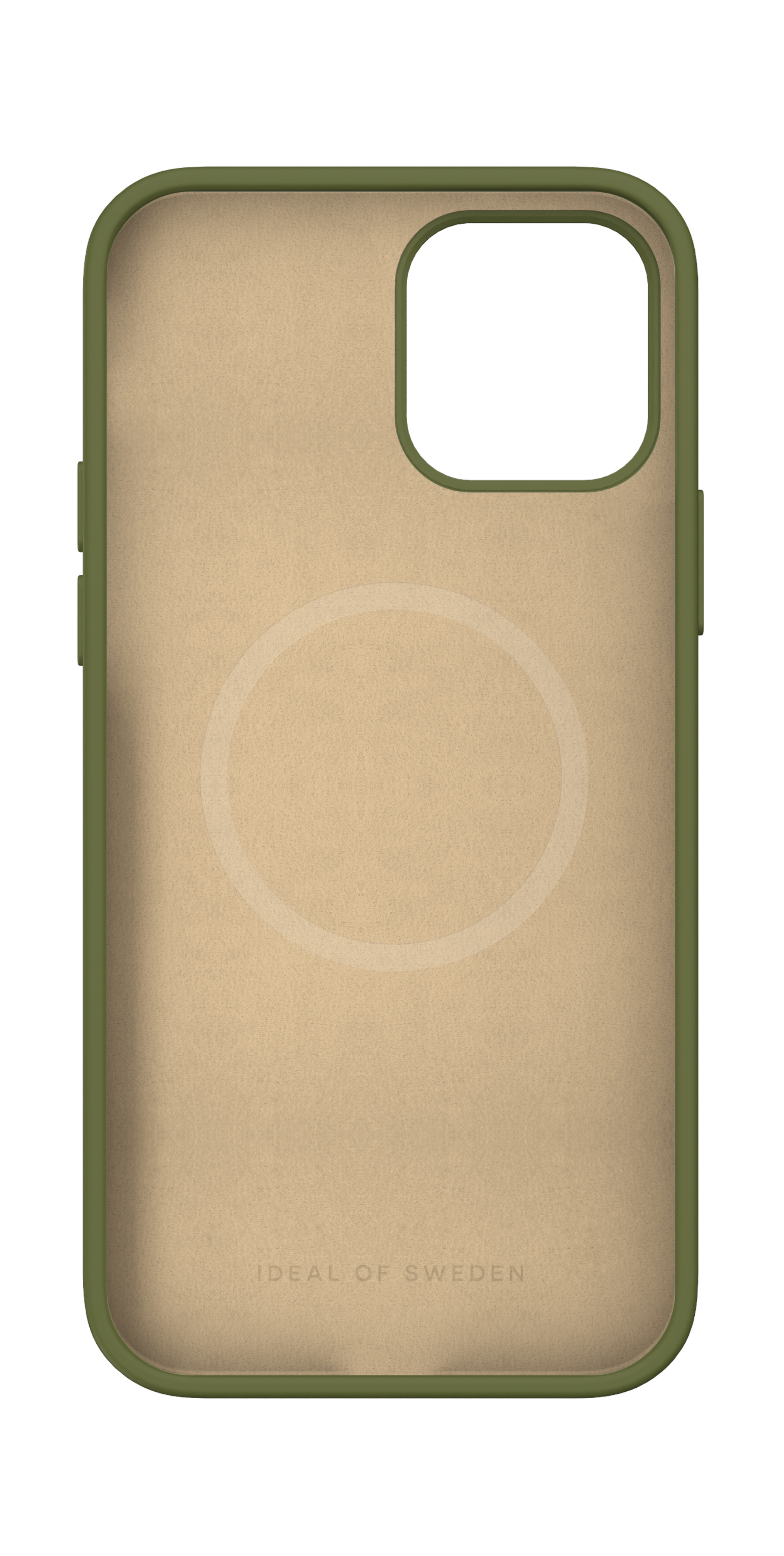 iDeal of Sweden Silicone Case MagSafe iPhone 12/12P Khaki – image 1