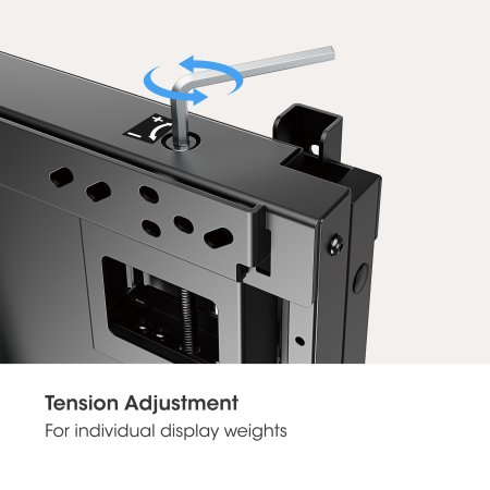 Manhattan Wall Mount for TV & Monitors (Tool Free Height Adjust), For screens – image 5