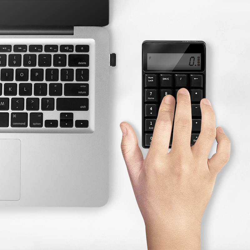 LogiLink ID0199 numeric keypad Laptop RF Wireless Black – image 5