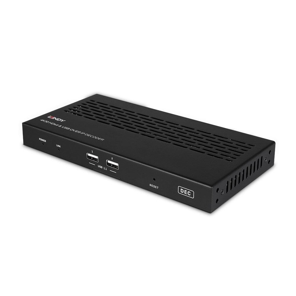 Lindy 4K30 HDMI and USB over IP System - Decoder – image 5