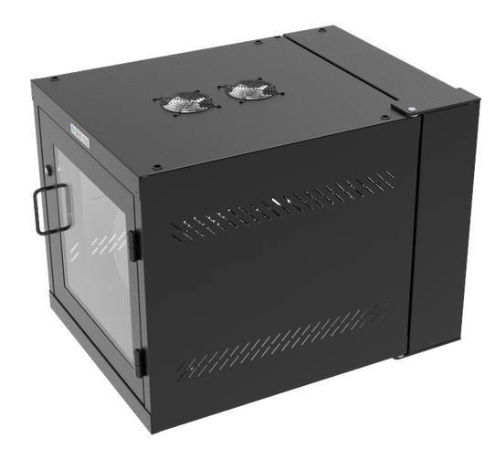 Vertiv GL24WDP-B-AF rack cabinet 11U Wall mounted rack Black – image 4