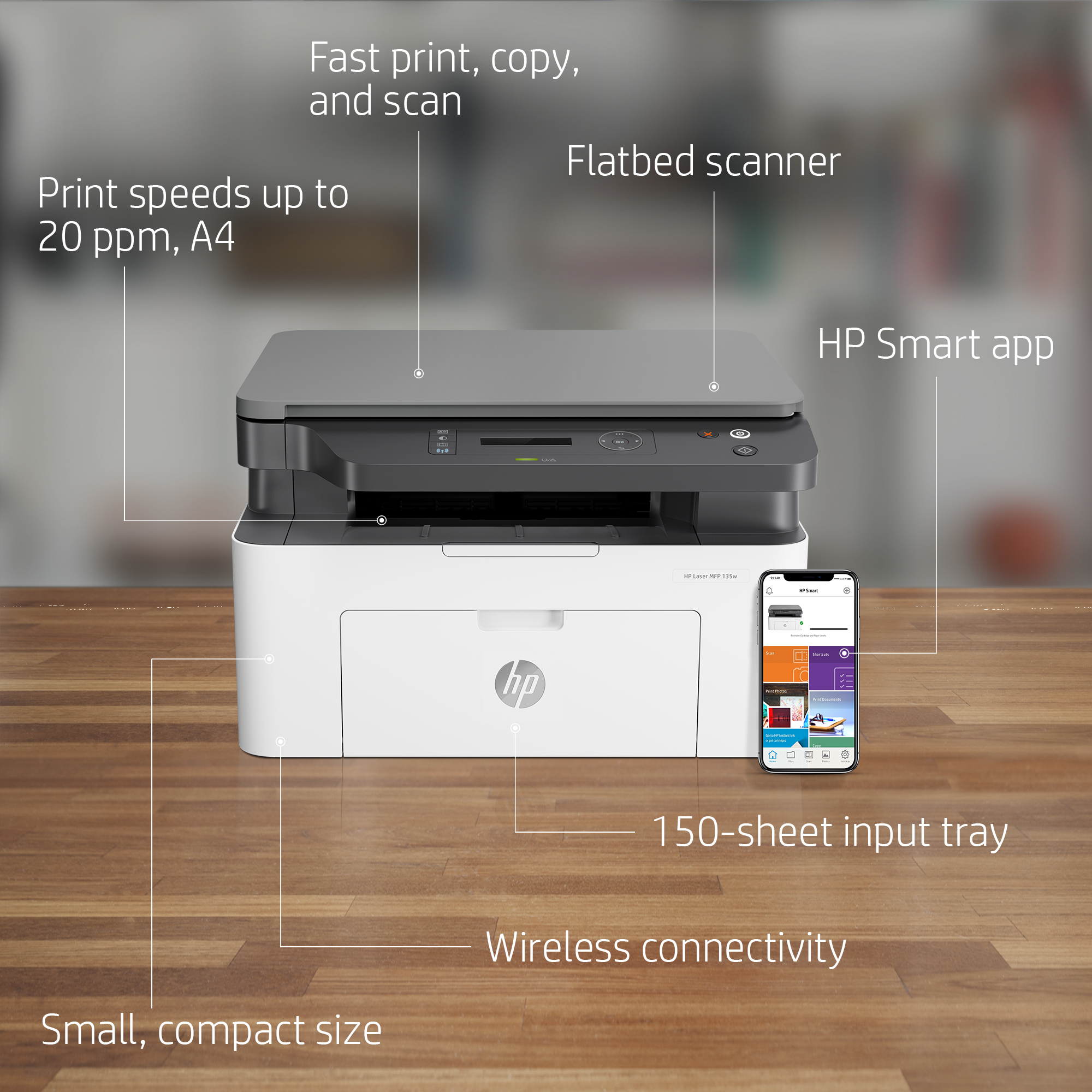 HP Laser MFP 135w – image 4