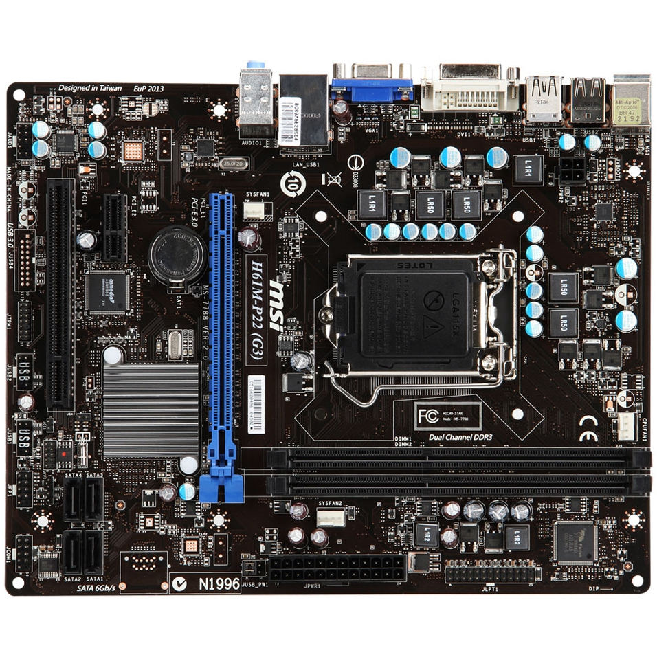 MSI H61M-P22 (G3) – image 2