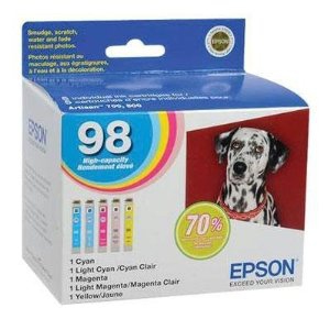 Epson T0989 - High Capacity Color Ink Cartridges Multi-Pack