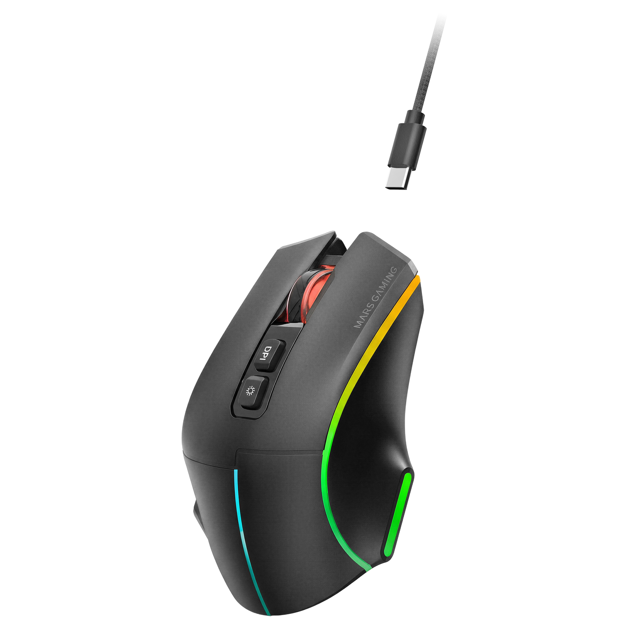 Mars Gaming MMWVECTOR mouse Right-hand RF Wireless + Bluetooth + USB Type-A Optical 12000 DPI – image 6