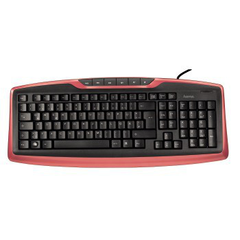Hama 00053830 keyboard USB Pink – image 2