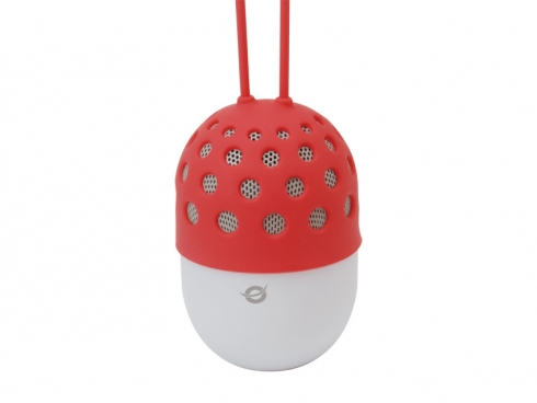 Conceptronic Wireless Bluetooth Waterproof LED Light Speaker – image 1