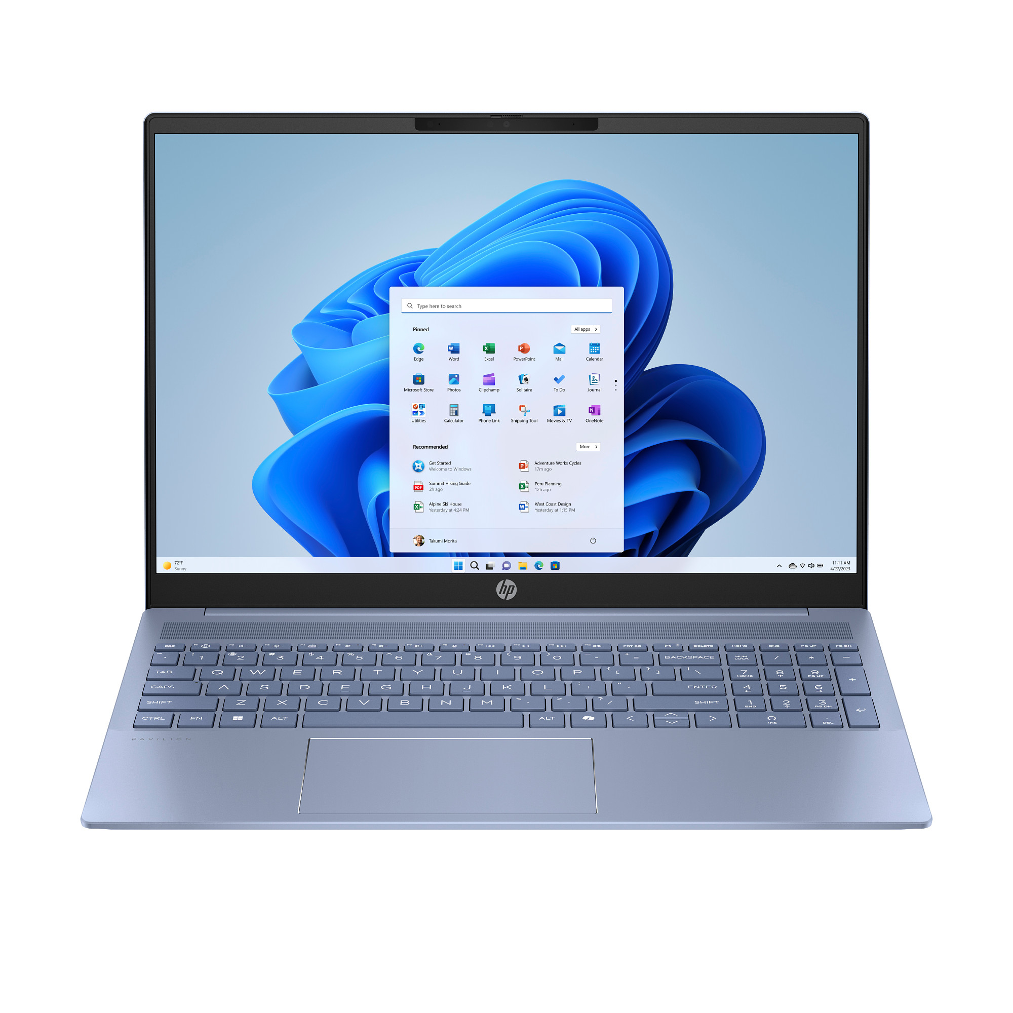 HP Pavilion 16-af0057nb Intel Core Ultra 7 155U Laptop – image 1