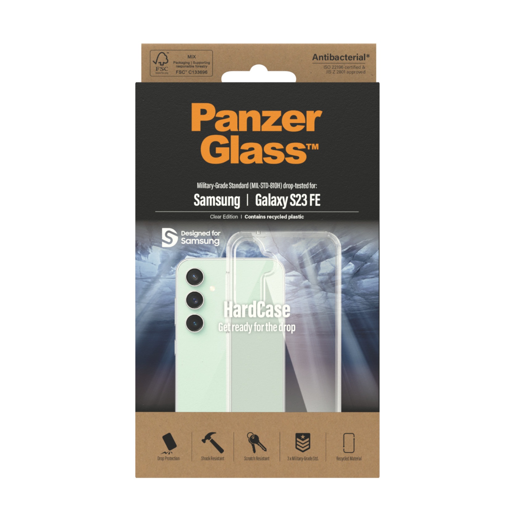 PanzerGlass® HardCase Transparent for Samsung Galaxy S FE 2023 – image 3
