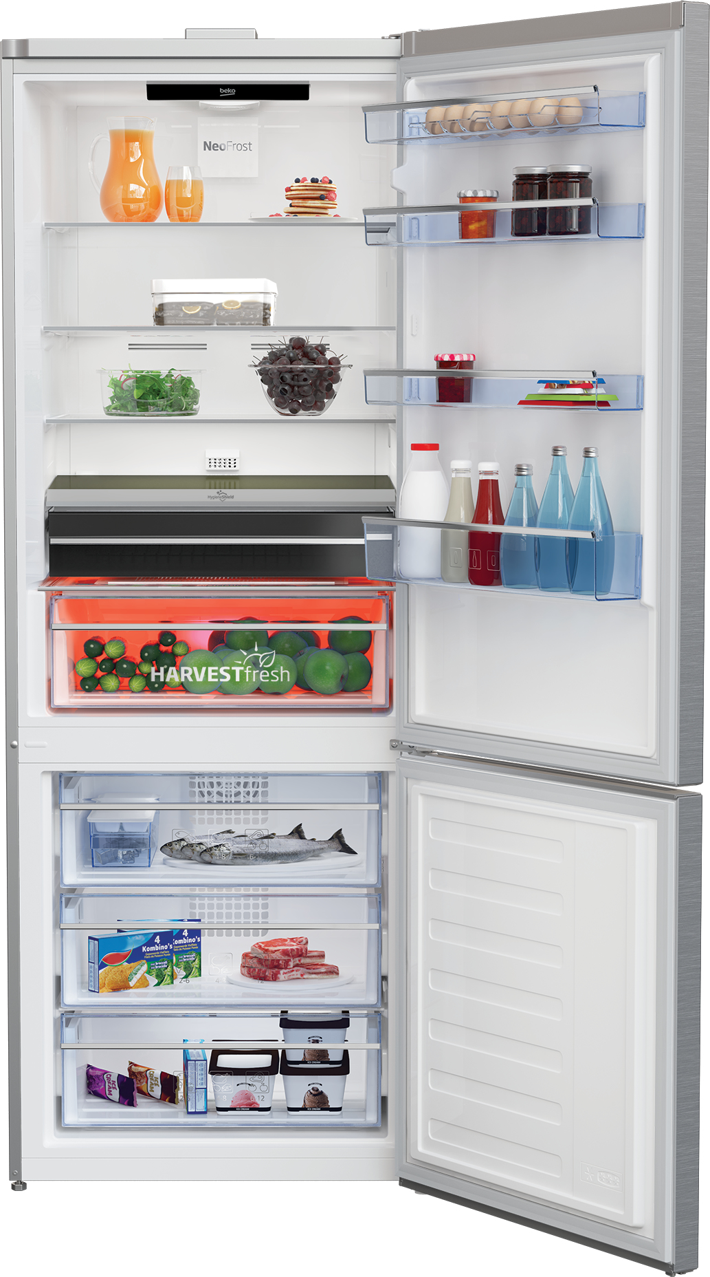 Beko CNG4792EVHPS fridge-freezer Freestanding – image 5